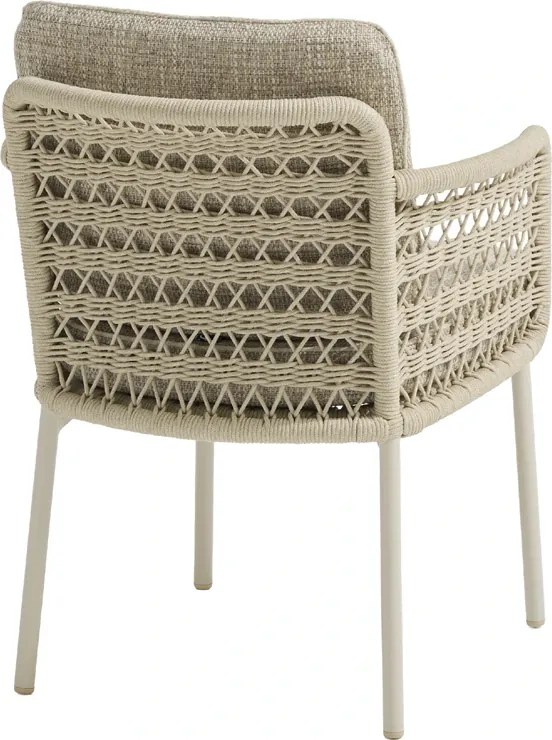4 Seasons Outdoor Nova tuinstoel Linnen Tuinstoel beige weerbestendig