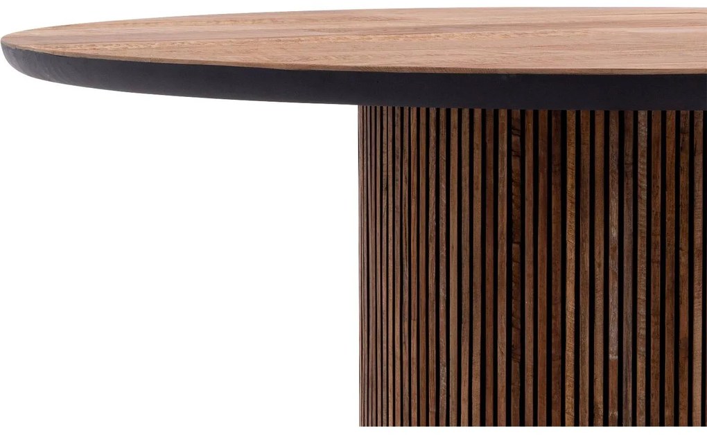 Goossens Eettafel Adel, Rond 130 x 130 cm