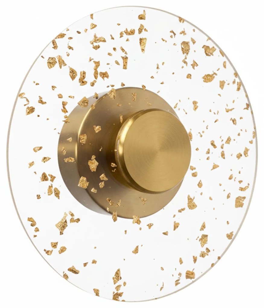 Wandlamp LED APP1795-W Brush Gold