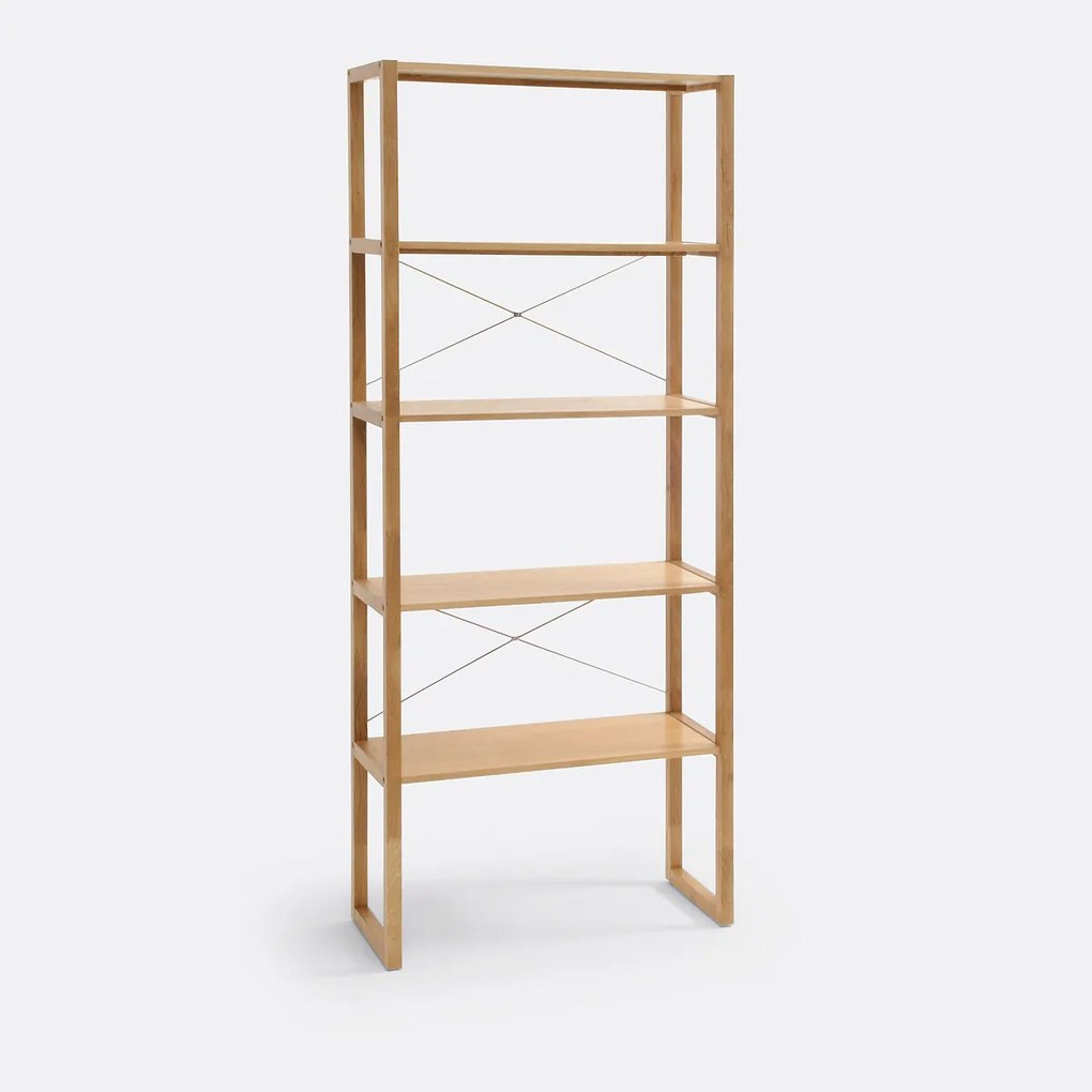 Wandrek met 5 legplanken Compo
