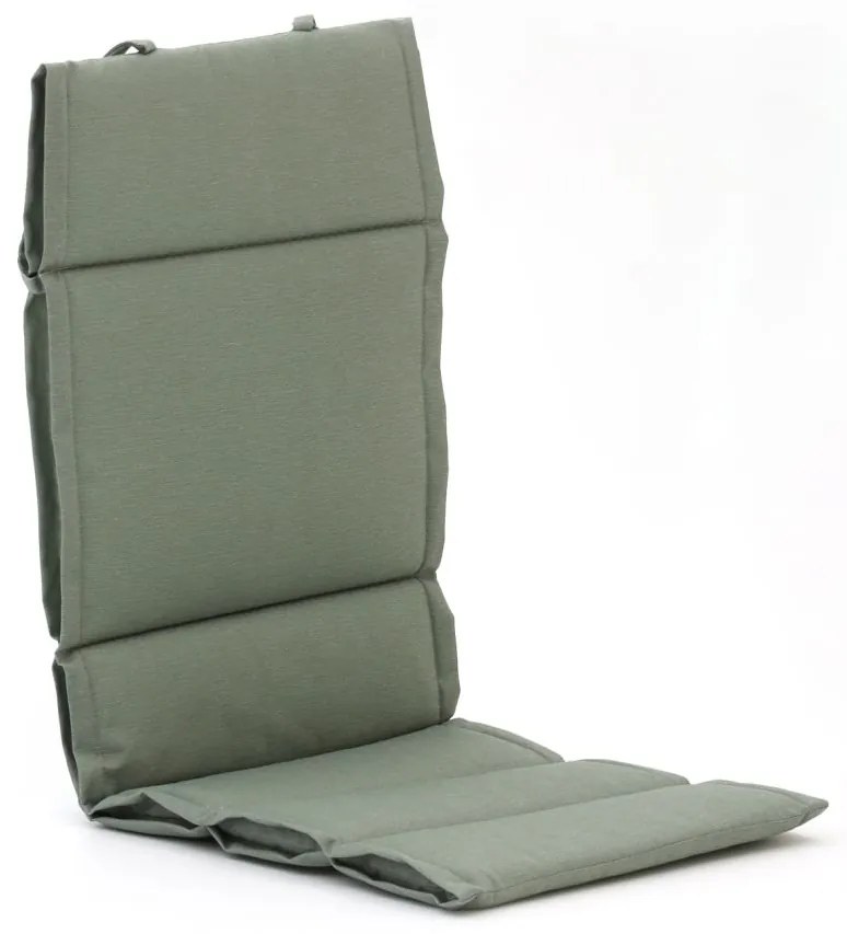 + 15% kassakorting | Dunne tuinkussen | Groen  | Katoen/Polyester | Madison | 125x50cm | Kees Smit Tuinmeubelen