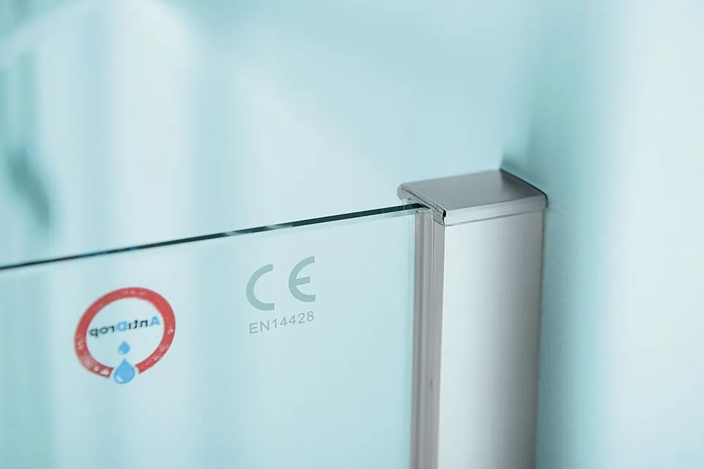 Polysan Zoom Line pendeldeur 160cm chroom