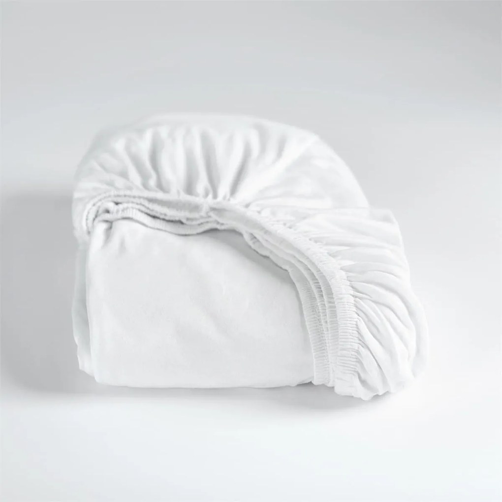 Cinderella Topper Hoeslaken Jersey - Wit