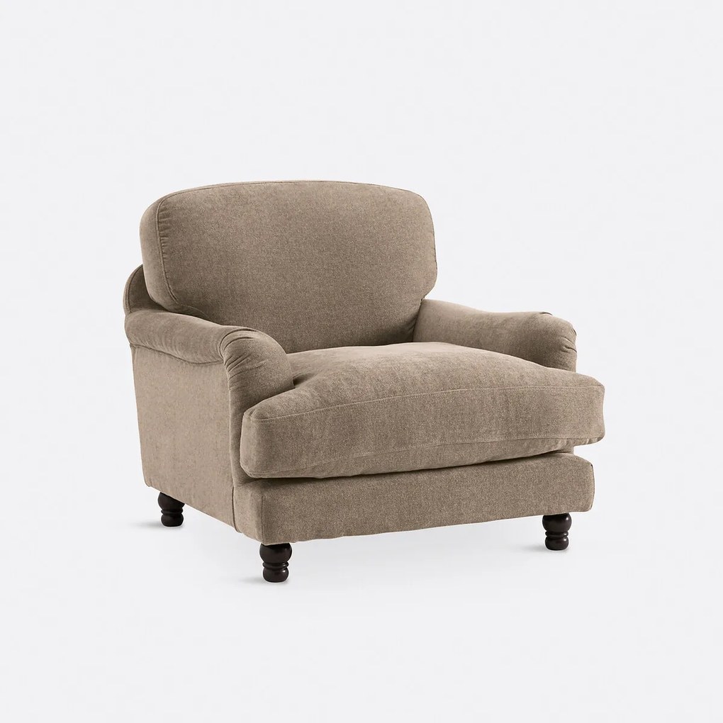Chiné fauteuil in polyester, NOON