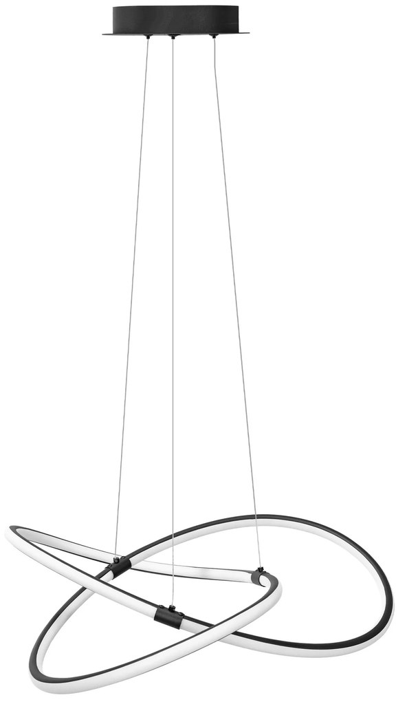 Hanglamp APP1193-CP Zwart