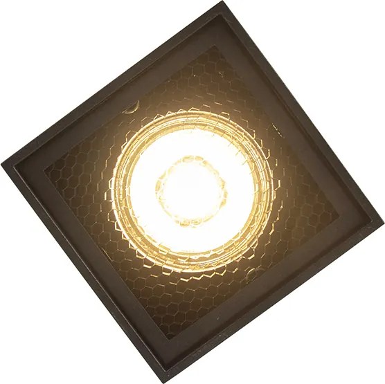 Smart design spot zwart incl. WiFi GU10 - Qubo Honey