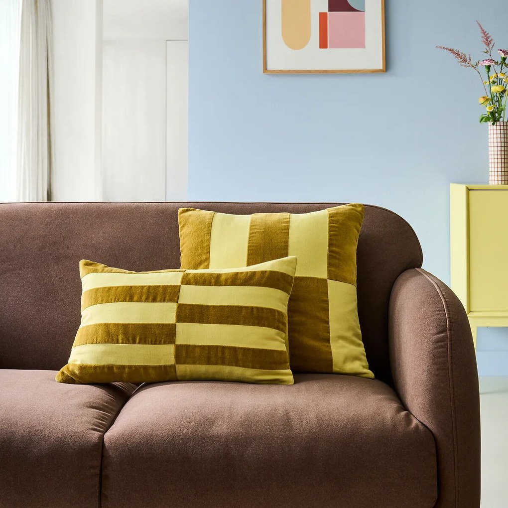 Fluwelen kussenhoes, TABAKA