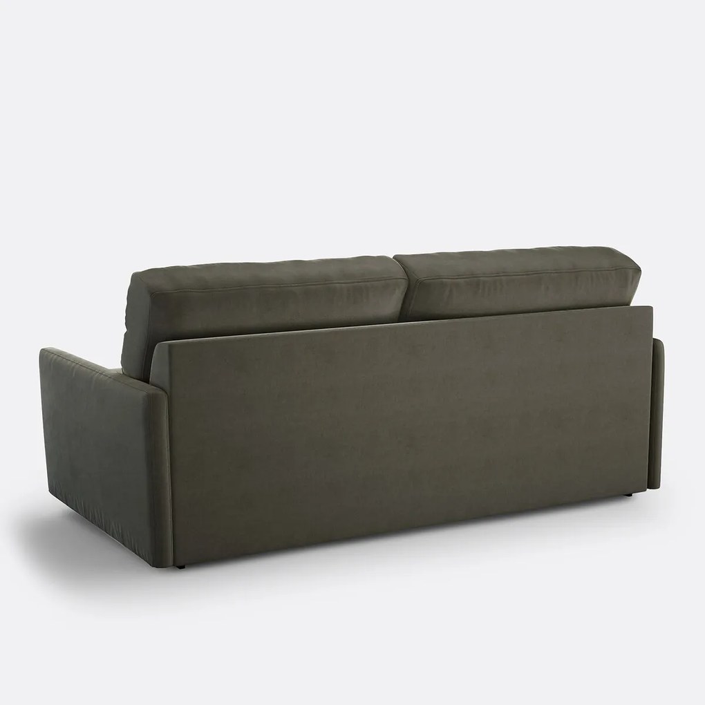 Slaapbank fluweel, HR premium schuim, Marta