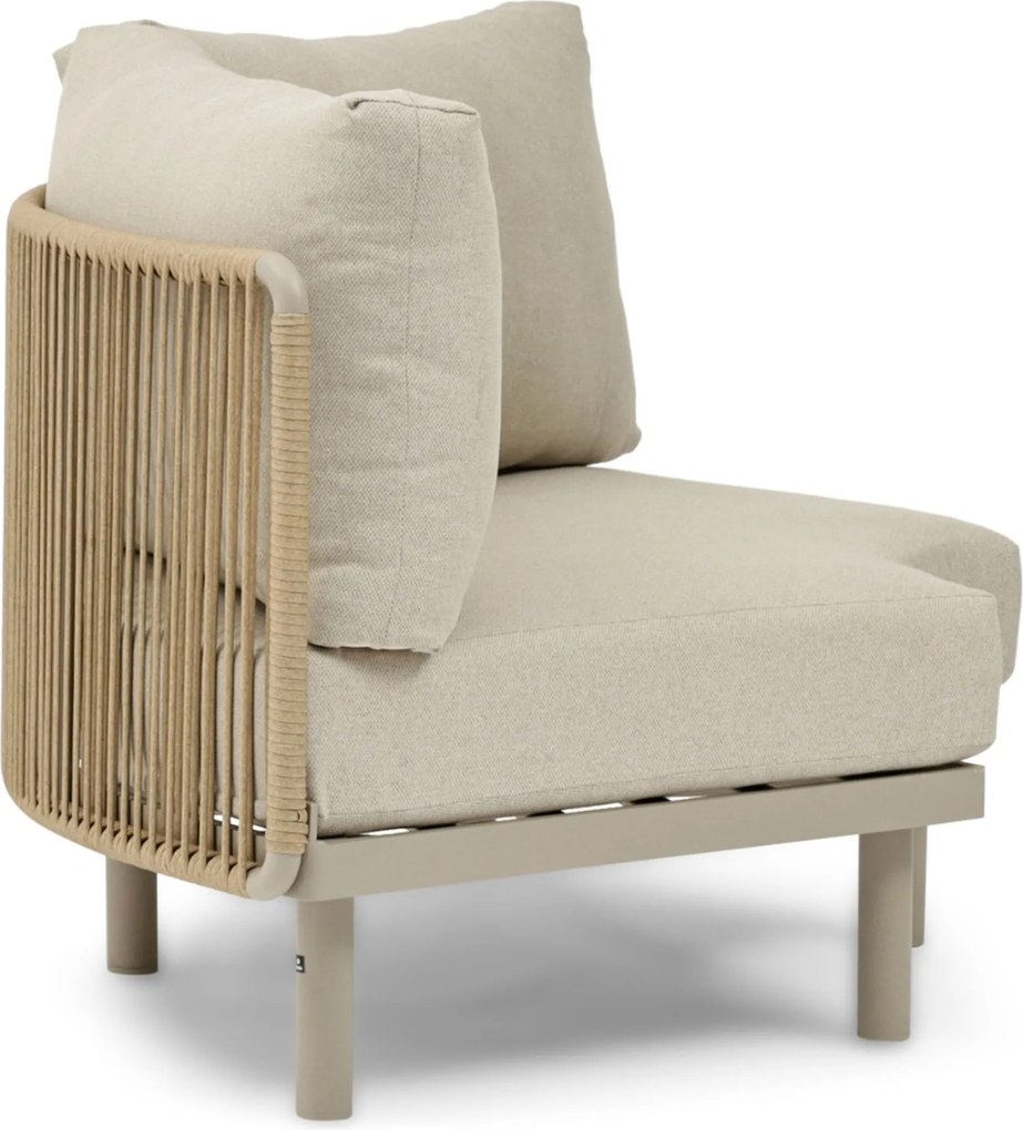 Hoek loungeset 5 personen Rope Zand/Beige  Coco Amici