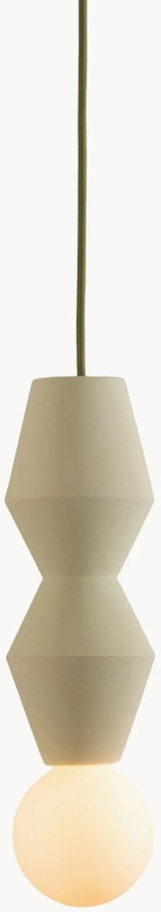 Kleine handgemaakte dimbare hanglamp STUCCO No.: 2