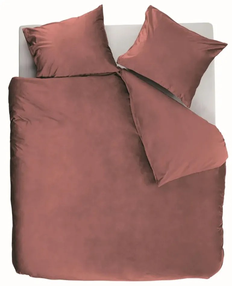 At Home by Beddinghouse Tender Dekbedovertrek Dark Pink – Bij Swiss Sense