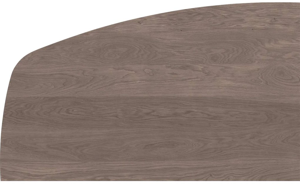 Goossens Excellent Eettafel Uniek, Semi ovaal 260 x 120 cm