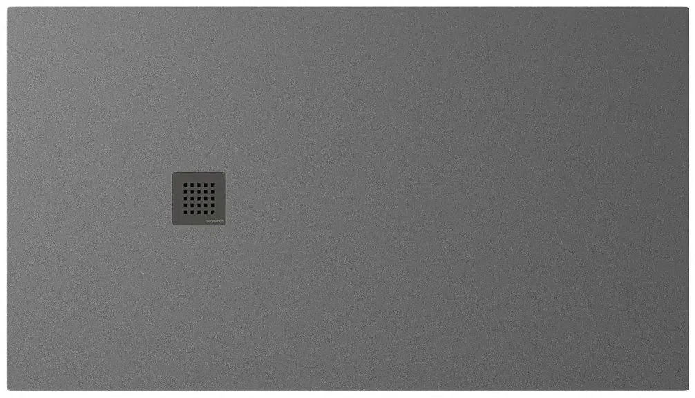 Polysan Treneca douchebak 160x90cm grijs mat