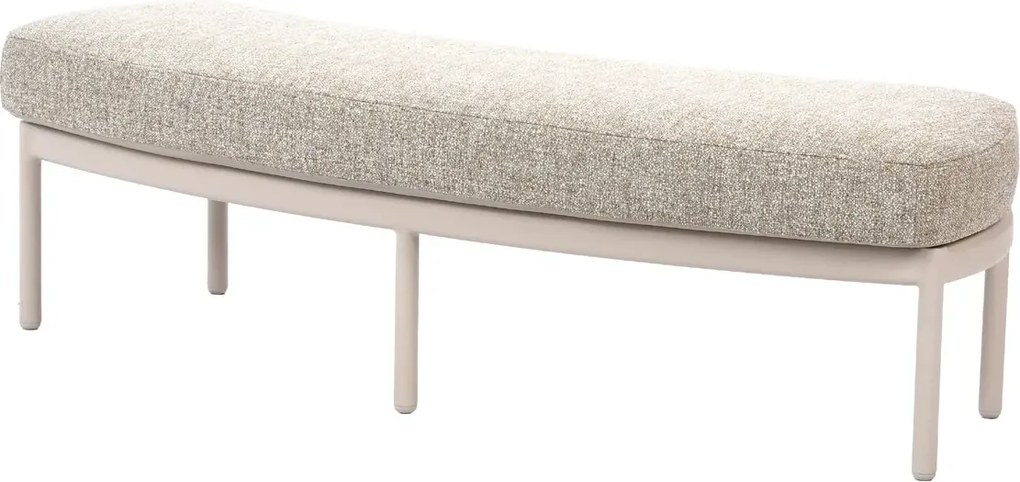 Taste by 4 Seasons Wave low dining loungeset Linen Voetenbank   beige weerbestendig