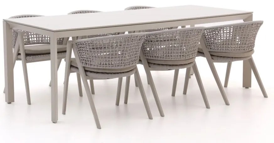 + 15% kassakorting | Diningset Manifesto  | 6 personen | Tuinset sintered stone | 7-delig | Kees Smit Tuinmeubelen