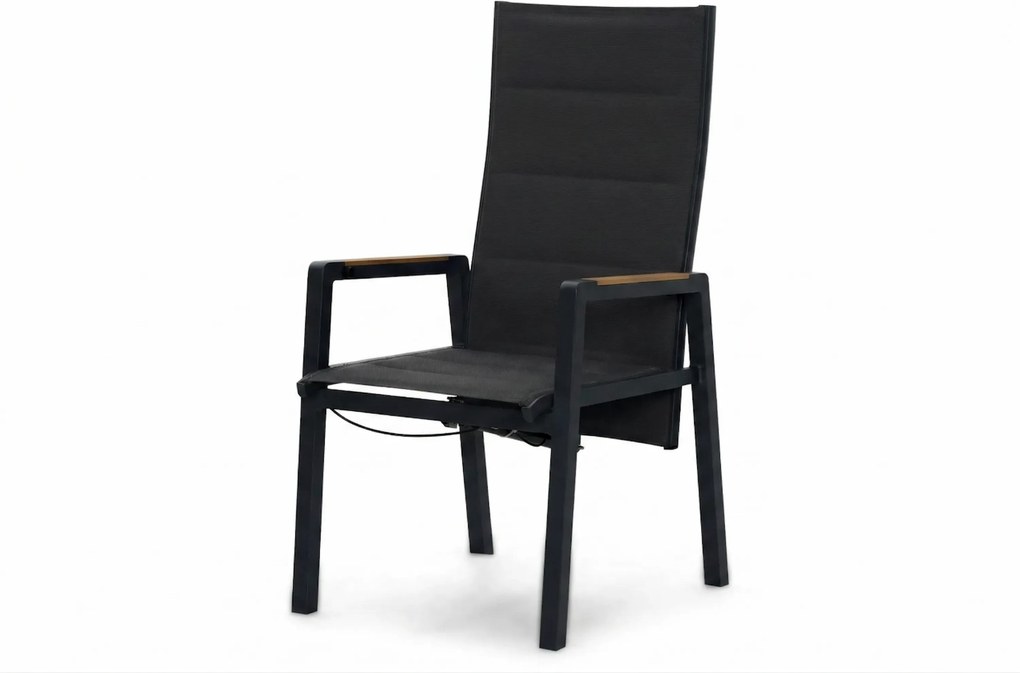 Tuinset 2 personen 909 cm Aluminium Grijs Lifestyle Garden Furniture Essence/Creta