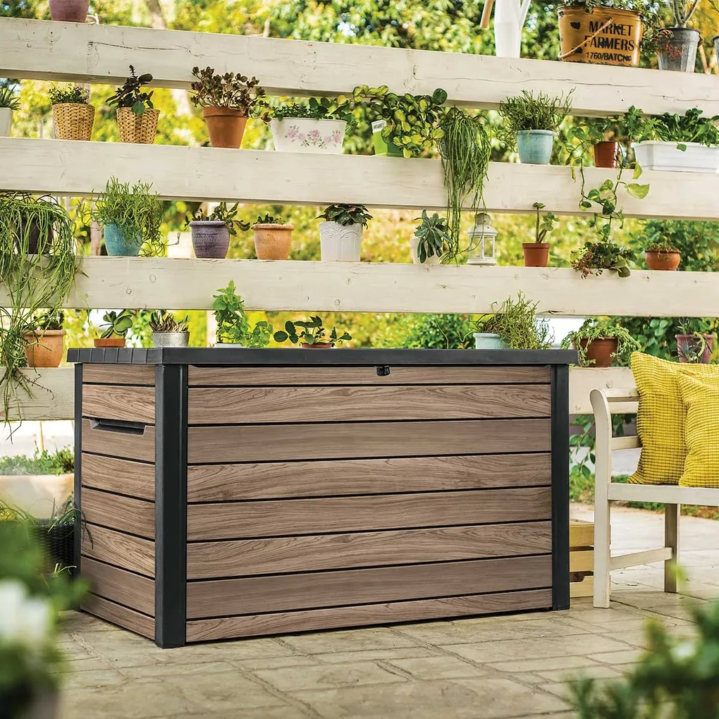 Keter Signature opbergbox 870 liter oak