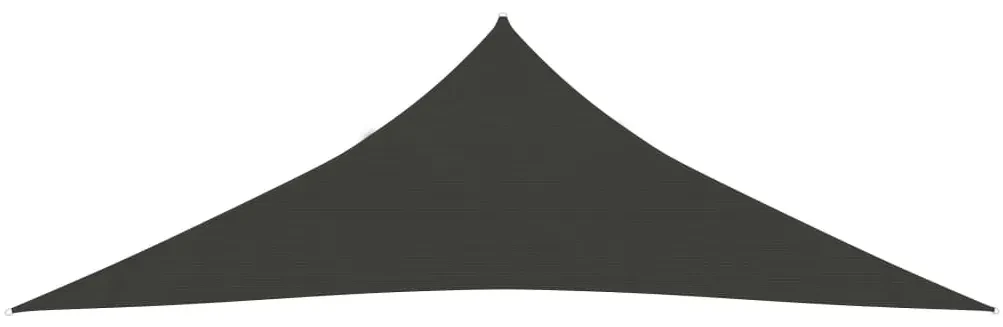 vidaXL Zonnezeil 160 g/m² 5x5x6 m HDPE antracietkleurig