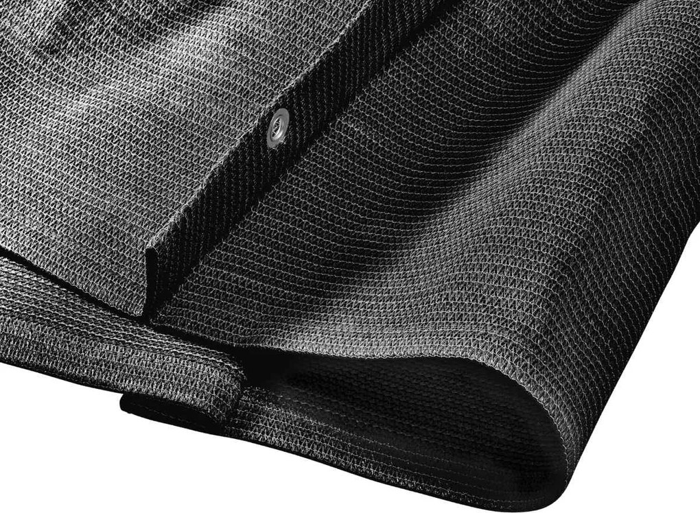 Platinum Harmonica schaduwdoek - B 2,9m L 5,0m - Antraciet