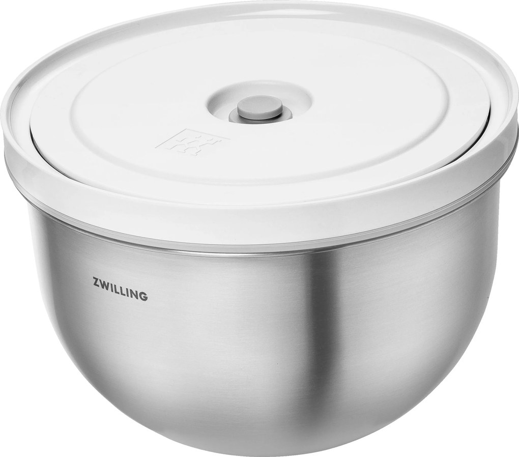 ZWILLING Fresh &amp; Save BOWLS Vacuümkom M / 18 cm, Roestvrij staal, Zilver - Fresh &amp; Save BOWLS - ZWILLING