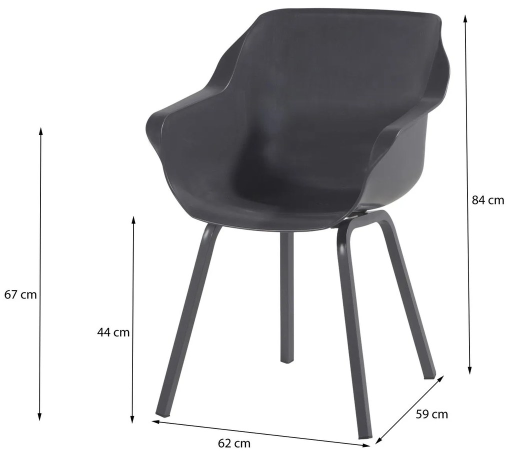 Hartman Sophie Element/Lena 90 cm. tuinset – 5-delig