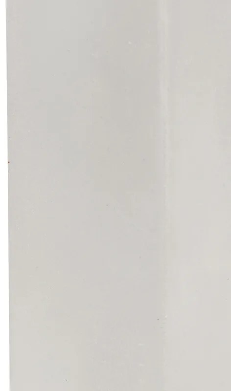 Smart wandlamp grijs beton met lichteffect incl. Zigbee G9 - Meaux