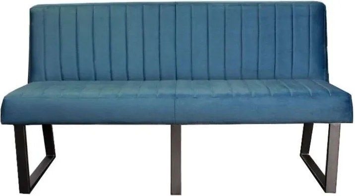 Eetkamerbank - Hengelo - stof Element petrol 14 - 220 cm