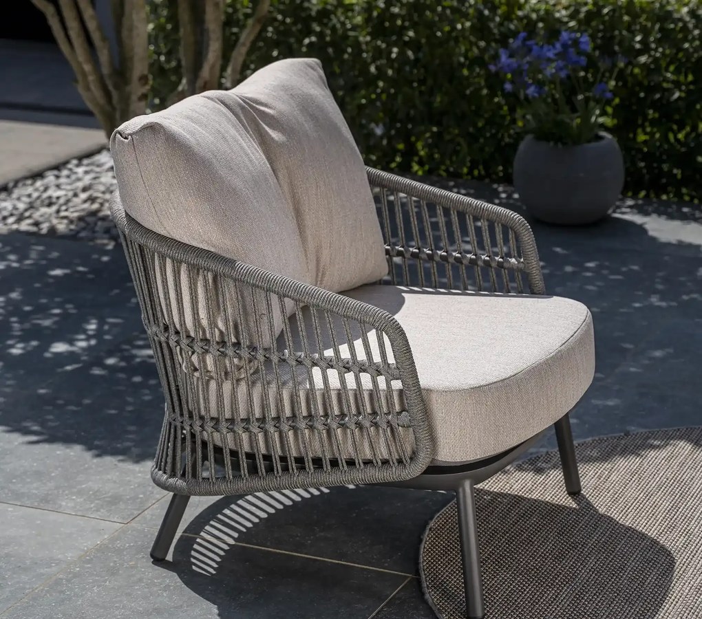 Taste by 4 Seasons Alicante loungeset Loungeset   lichtgrijs weerbestendig