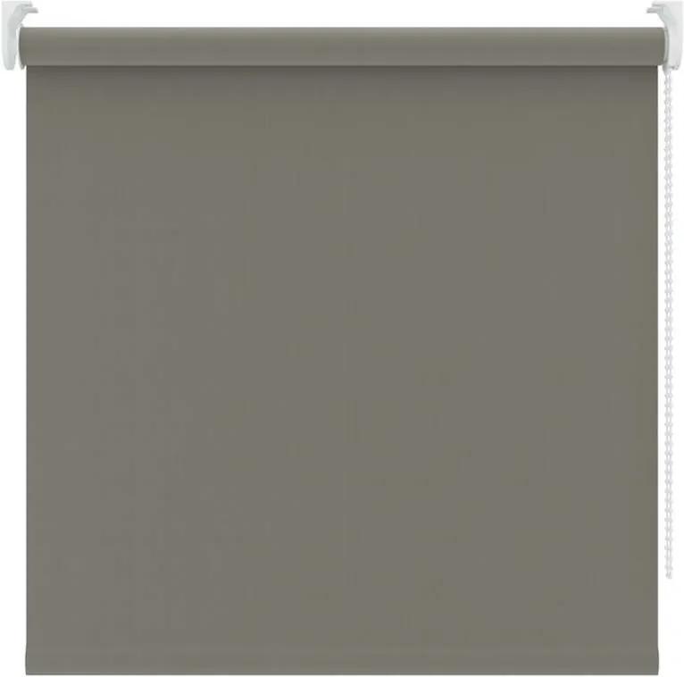 Rolgordijn verduisterend - warm grijs - 210x190 cm - Leen Bakker