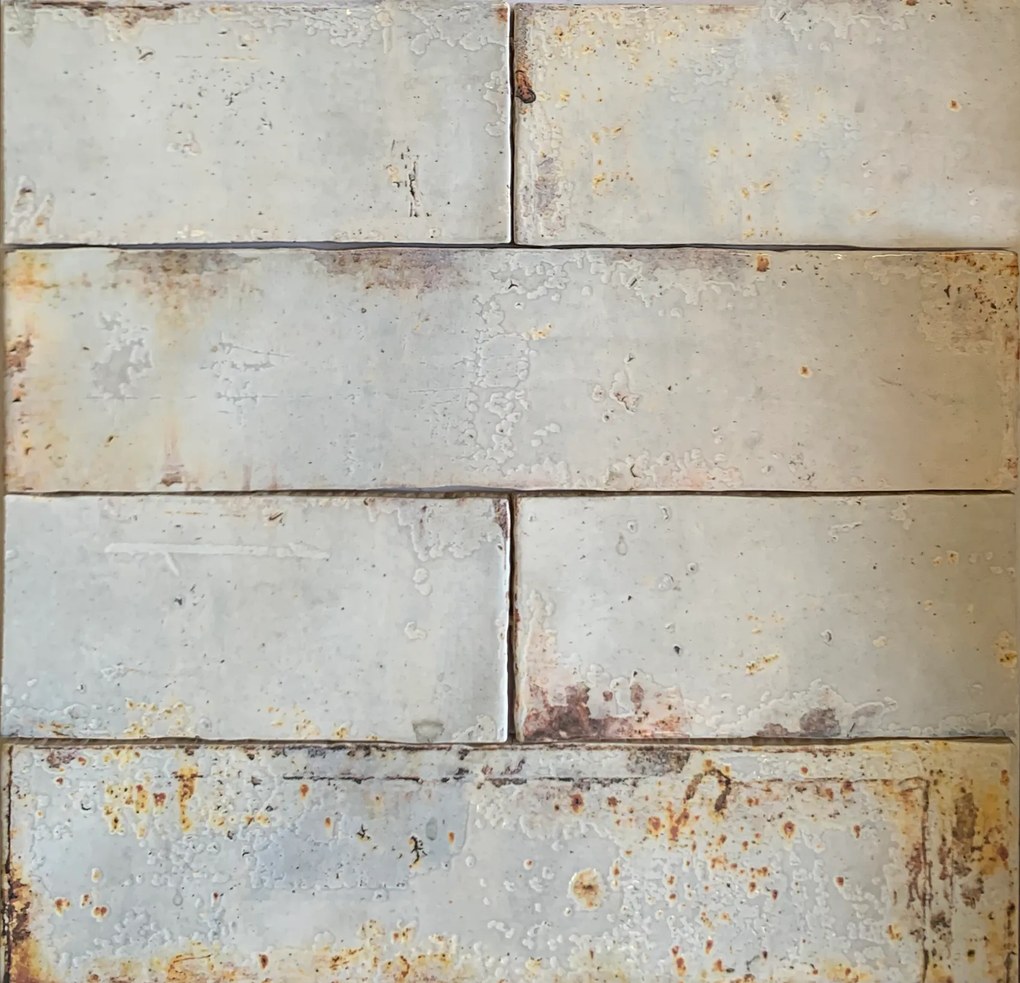 Hoogglans Wandtegel 7.5x30 Cm Roesttint Beige A171