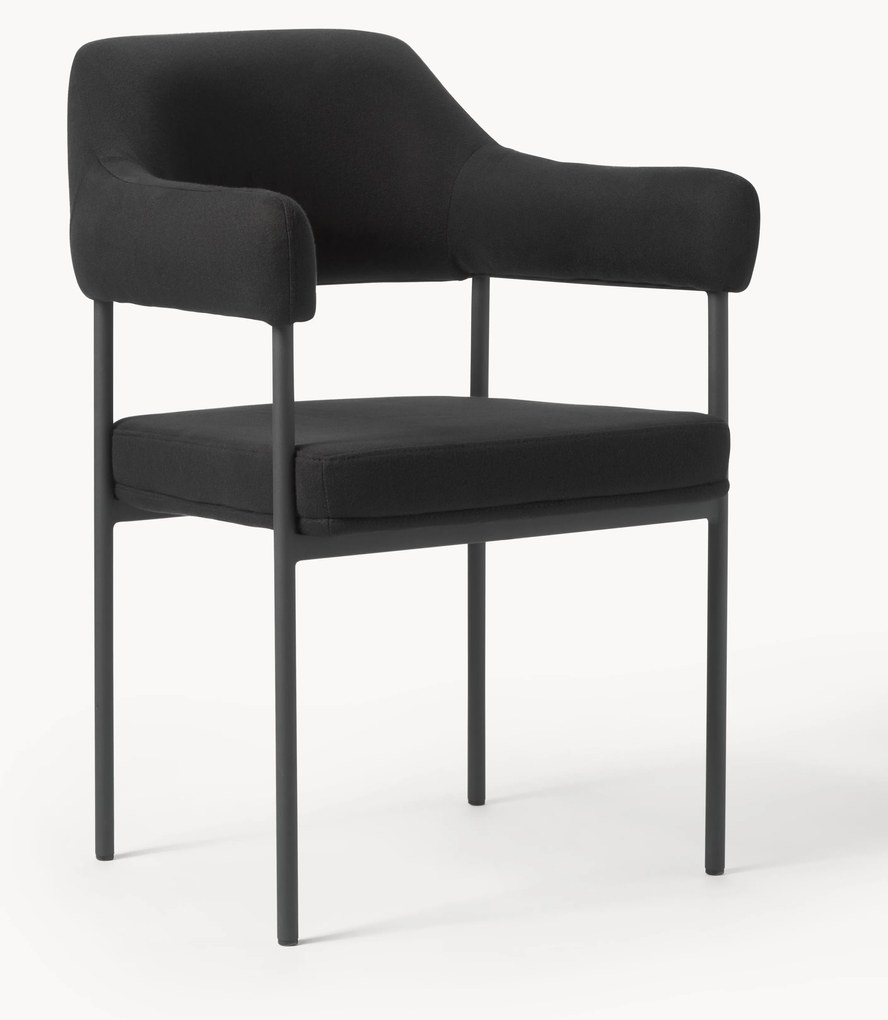 Gestoffeerde armstoel Zoe