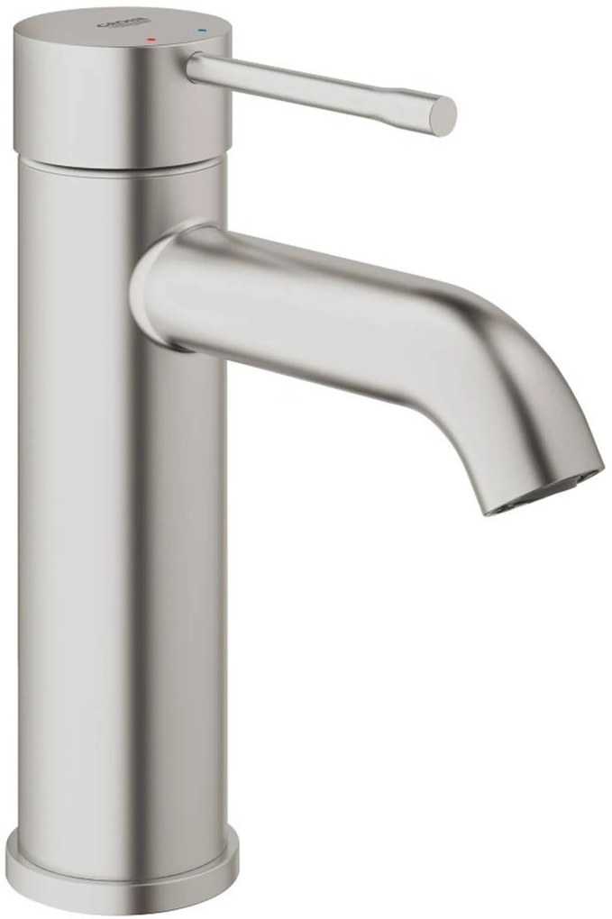 Grohe Essence New S-size Wastafelmengkraan zonder waste Supersteel