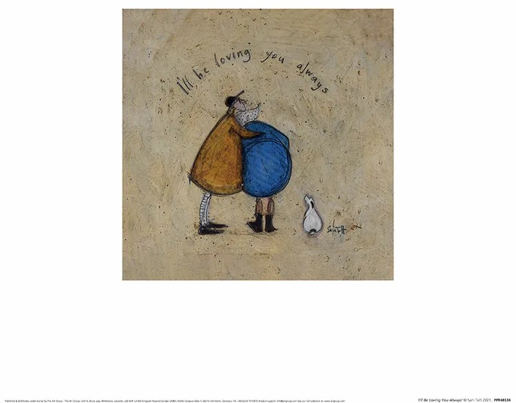 Kunstdruk Sam Toft - I'Ll Be Loving You Always