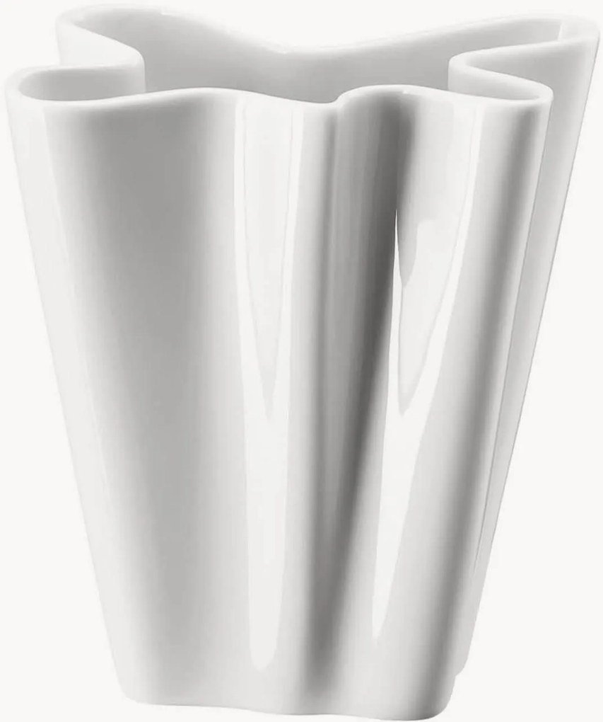 Porseleinen vaas Flux, H 15 cm