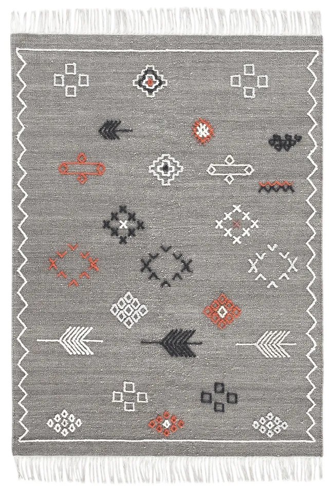 Kilim vloerkleed in bereber stijl, Nawa