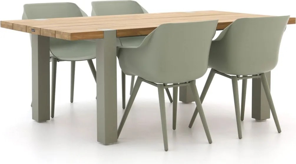 Diningset Hartman  | 4 personen | Tuinset teakhout | 5-delig | Kees Smit Tuinmeubelen