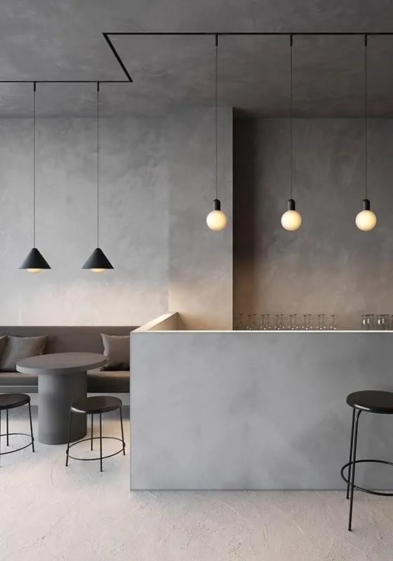 Modular Lighting - Railverlichting Pista Placebo Geanodiseerd brons Metaal