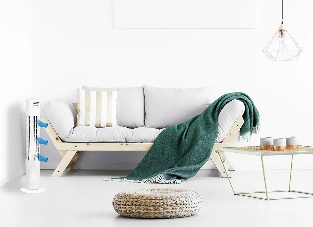 Bestron AFT760W Towerventilator 75cm Wit