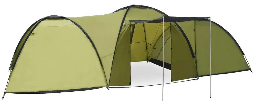vidaXL Iglotent 8-persoons 650x240x190 cm groen