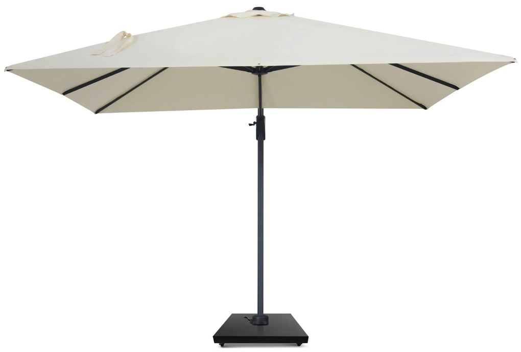 Zweefparasol  3x3m S1 (excl. voet) Taupe-naturel-bruin Camello Diego
