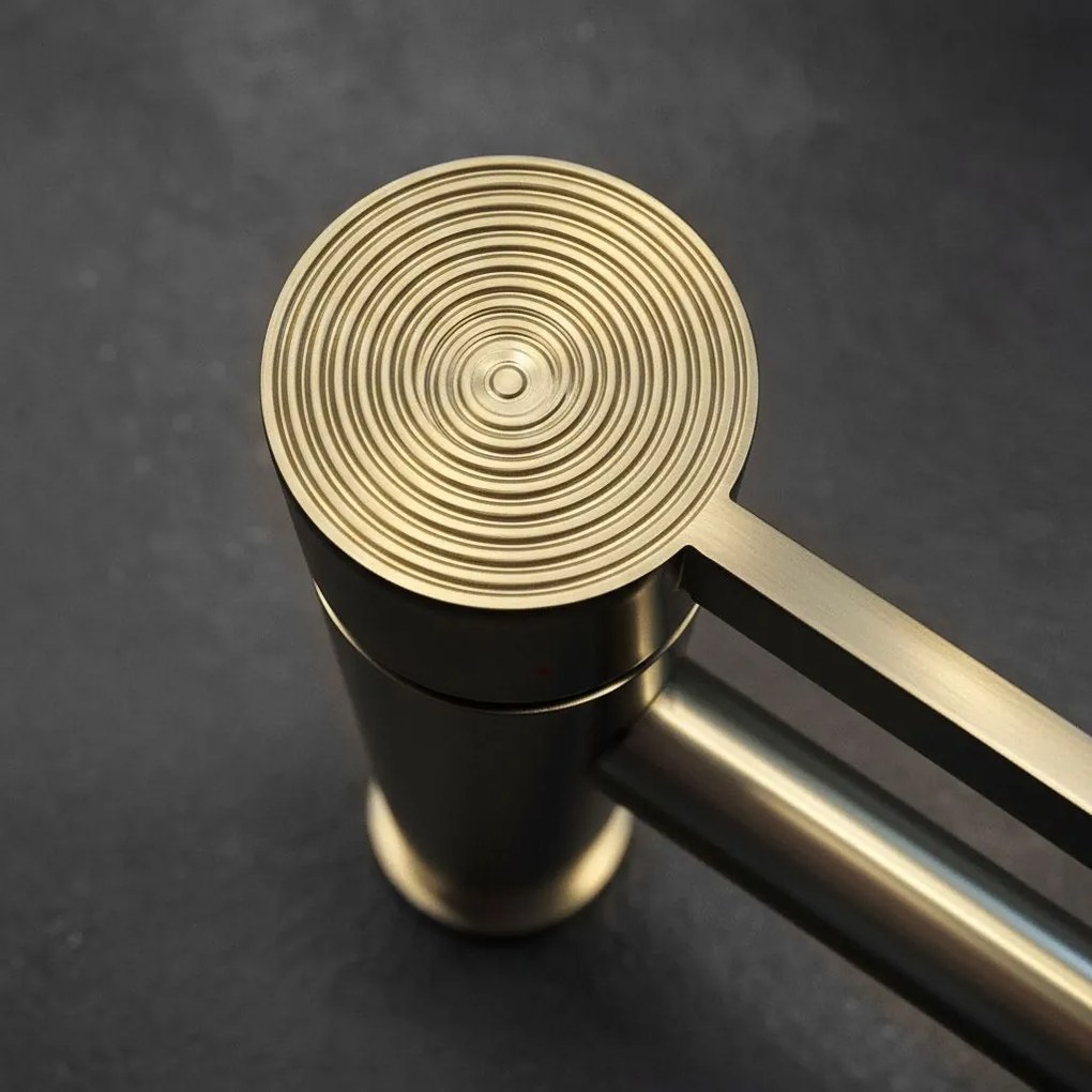 Wastafelkraan Rea Foster Brush Gold High