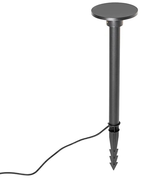 Moderne prikspot zwart incl. LED IP54 - Skyf