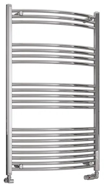 Eastbrook Wendover gebogen handdoekradiator 75x120cm 501W chroom