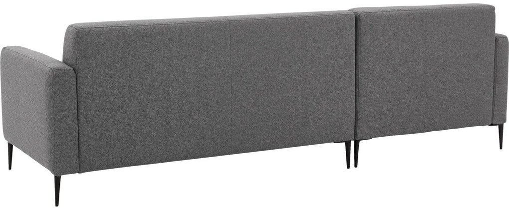 Goossens  Key West grijs, stof, 2,5-zits, modern design