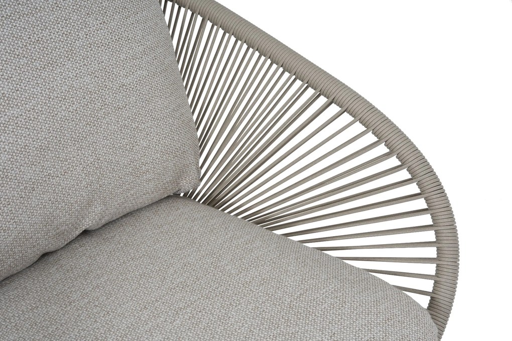 Tuinstoel Rope Taupe-naturel-bruin Coco Dune