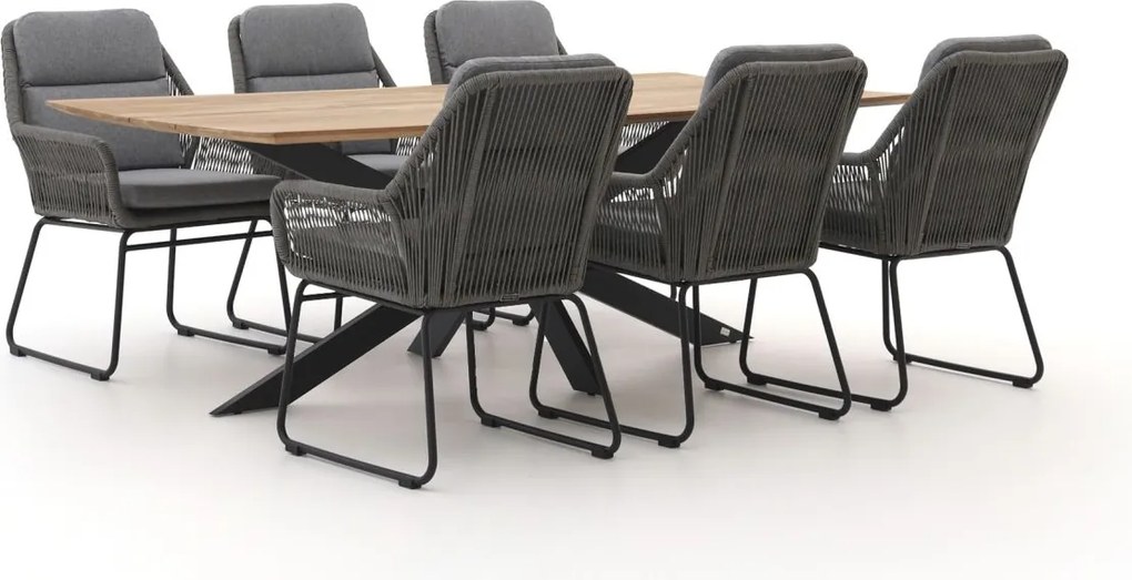 + 10% kassakorting | Diningset Intenso  | 6 personen | Tuinset teakhout | 7-delig | Kees Smit Tuinmeubelen