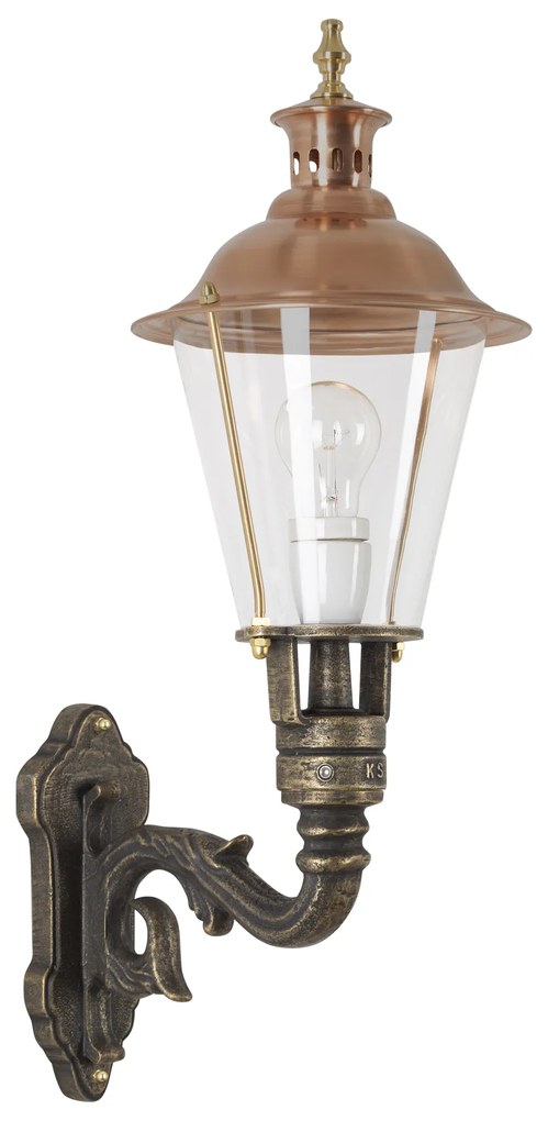 Buitenlamp Den Burg Brons