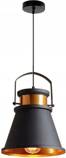 Plafondlamp ASTI C Zwart / Goud