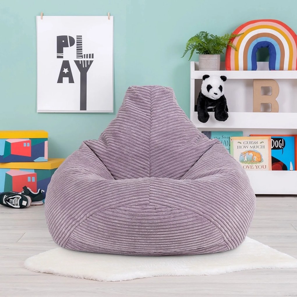 Chillz Kinder Zitzak Corduroy - Lila
