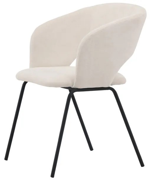 Jörn Eetkamerstoel - Hanna - Ivoor - Linnen - Jörn